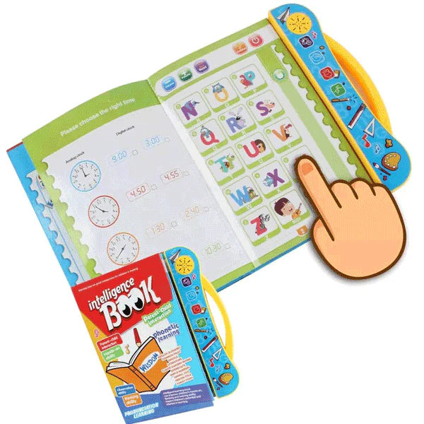 Mihraaj | Intelligence Learning Book for Kids – Early Education Sound Book | Interactive English Study E-Book