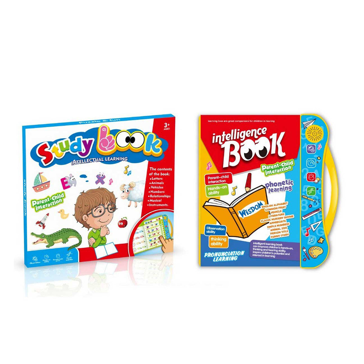 Mihraaj | Intelligence Learning Book for Kids – Early Education Sound Book | Interactive English Study E-Book