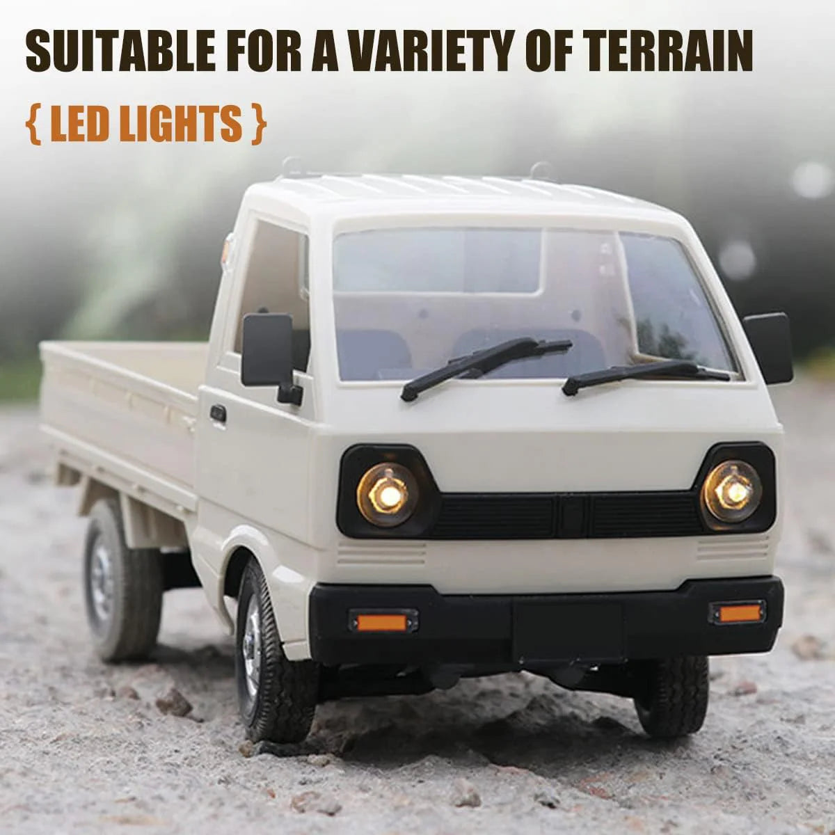 Mihraaj | Electric Rechargeable RC Suzuki Ravi Van Remote Control Truck for Kids| Off-Road Climbing Car Toy | Best Gift for Kids