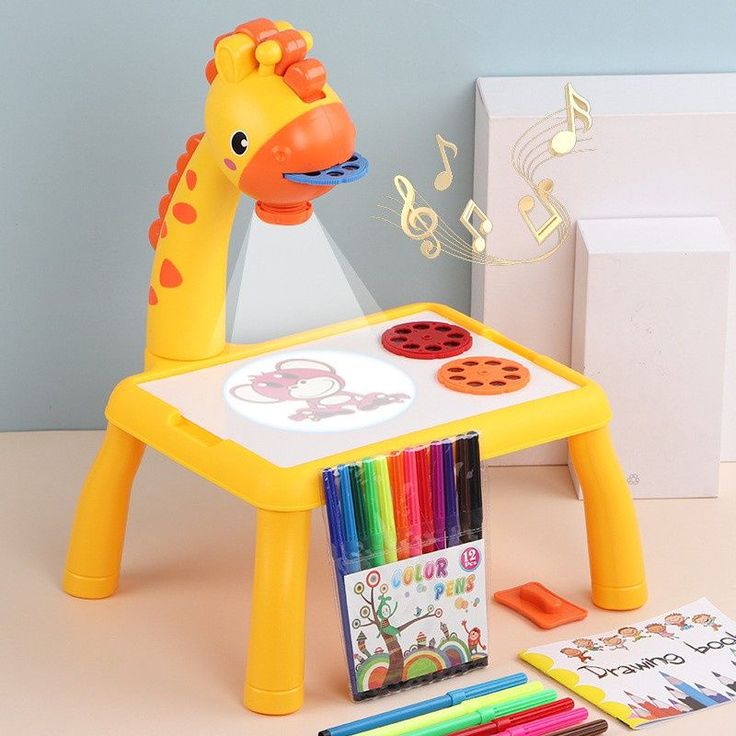 Mihraaj | Projector Writing & Drawing Board for Kids – Interactive Educational Toy