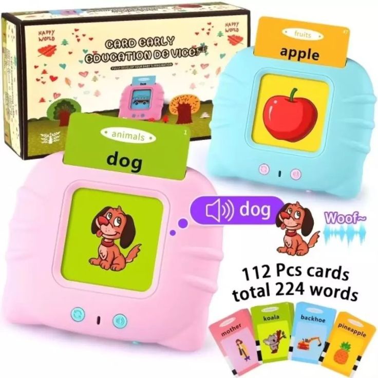 Mihraaj | Rechargeable Smart Flash Card Reader for Kids