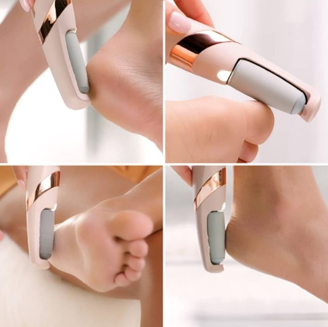 Mihraaj | Electric Foot Callus Remover β Rechargeable Pedicure File for Dead Skin, Cracked Heels & Smooth Feet