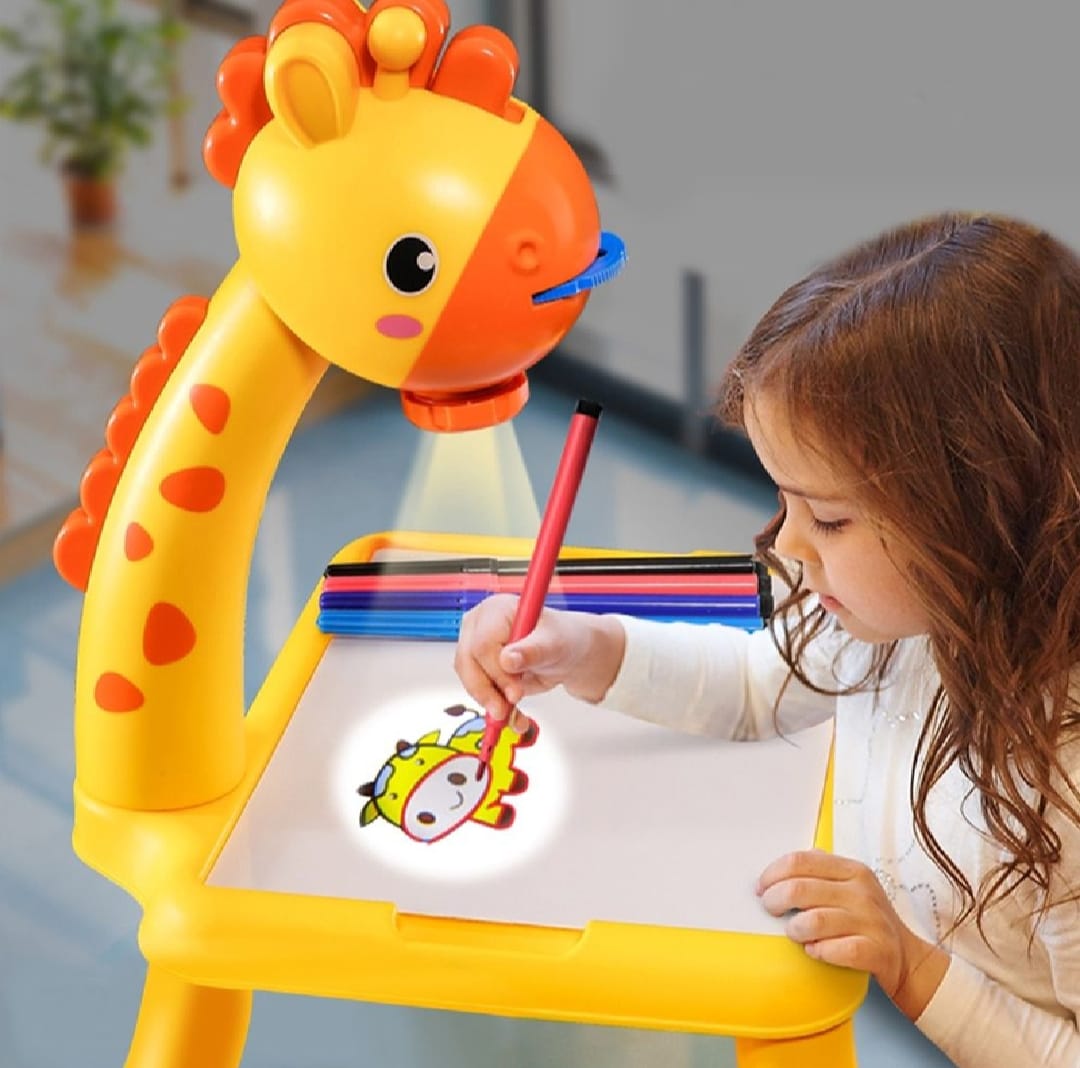 Mihraaj | Projector Writing & Drawing Board for Kids – Interactive Educational Toy