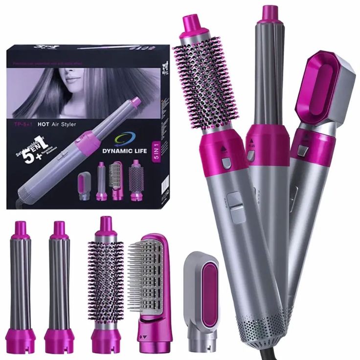 Mihraaj | 5 in 1 Hair Styler – Dryer, Curler, Straightener & Volumizer | Salon-Quality Styling at Home