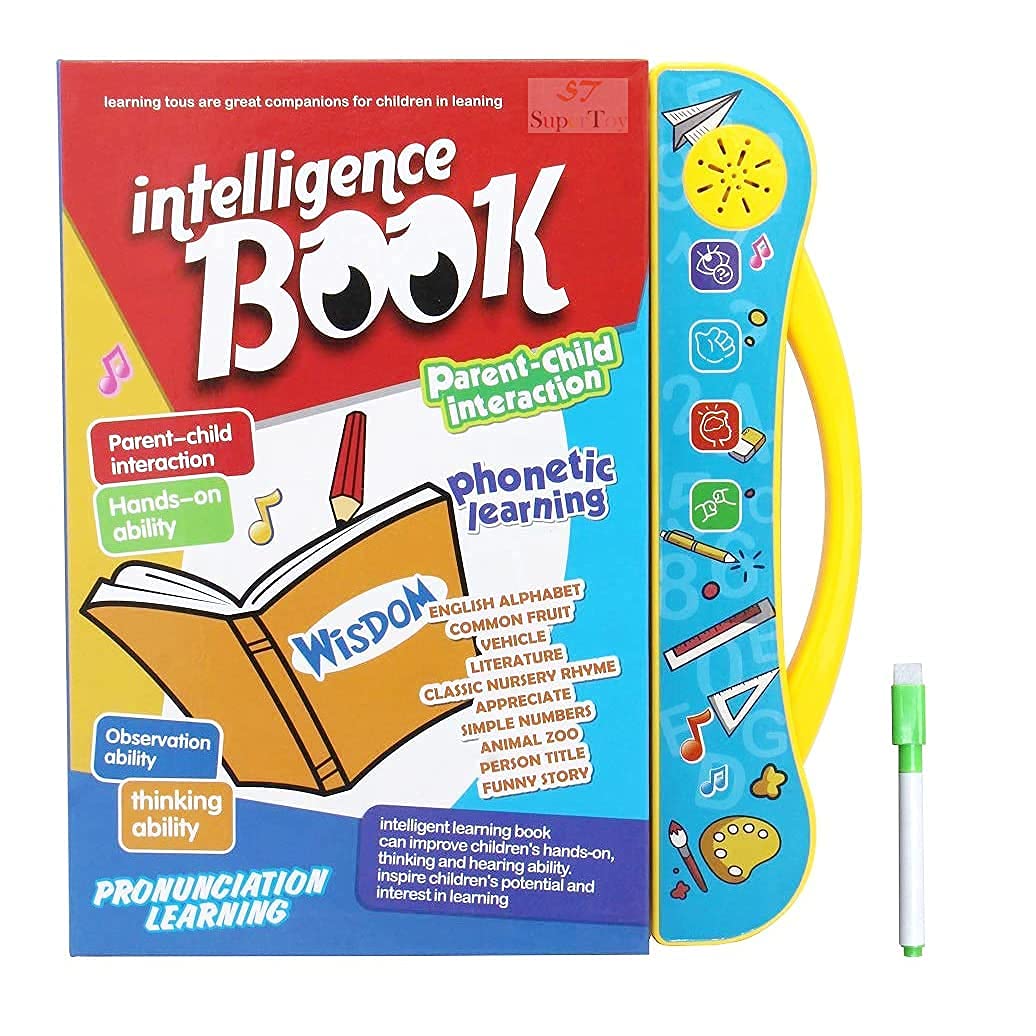 Mihraaj | Intelligence Learning Book for Kids – Early Education Sound Book | Interactive English Study E-Book