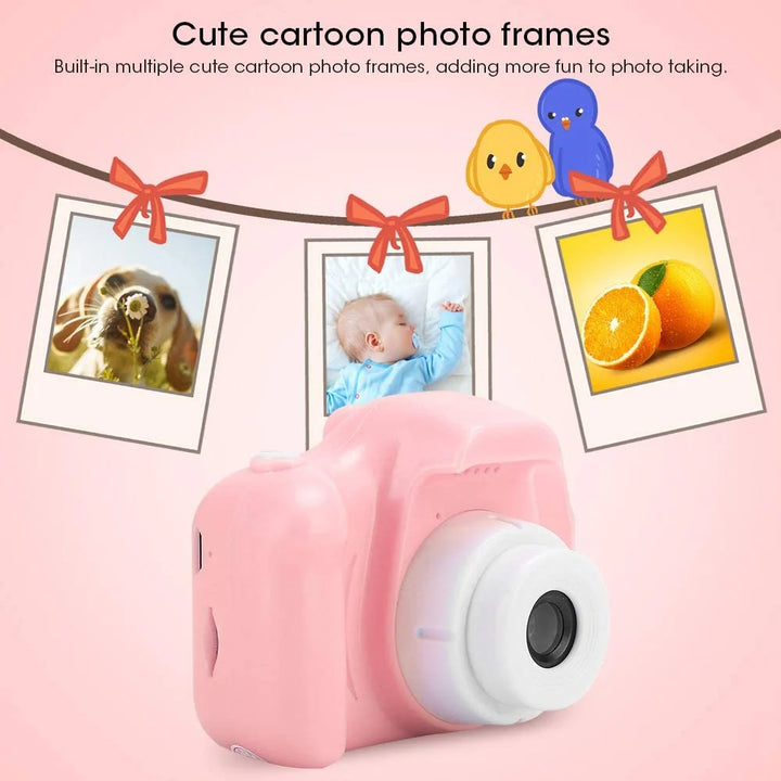 Mihraaj| Kids Digital Camera – Rechargeable HD Mini Camera with Screen - Mihraaj