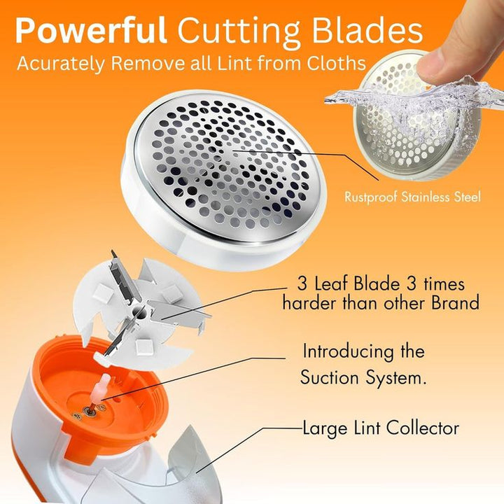 NOVA Electric Lint Remover – Clothes Pilling Ball & Hair Remover Mihraaj