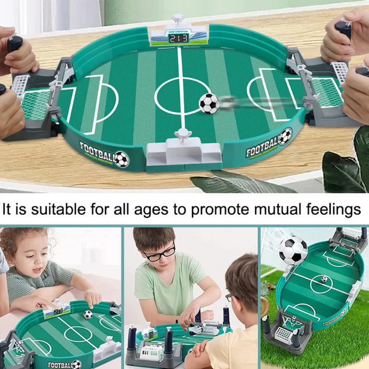 Mihraaj | Mini Foosball Table for Kids & Adults - Portable Tabletop Soccer Game - Mihraaj