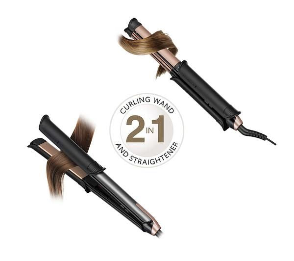 Mihraaj | Remington 2 in 1 Hair Straightener & Curler – Professional Styling Tool | Sleek & Curl Mihraaj