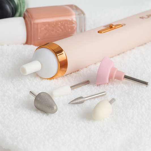 Mihraaj | Flawless Nail Salon Mani Kit – Portable Electric Nail File & Buffer for DIY Manicure in Pakistan