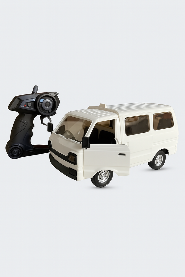 Mihraaj | Suzuki Bolan Carry Dabba – Urban Crawler Van with LED Lights | Remote Control Car Toy for Kids | Rechargeable Educational Gift Vehicle Mihraaj
