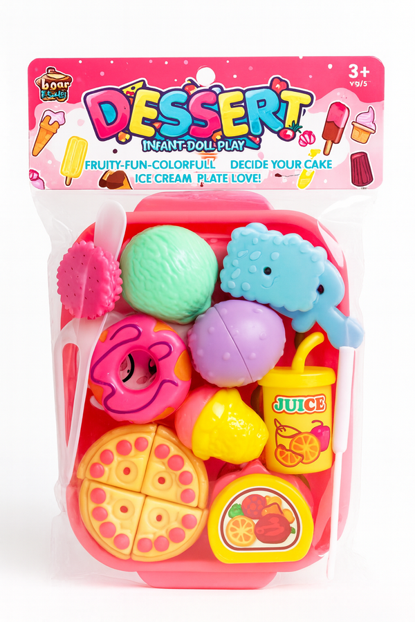 Mihraaj | 🍨 Dessert Play Set for Kids | Happy Dessert Day