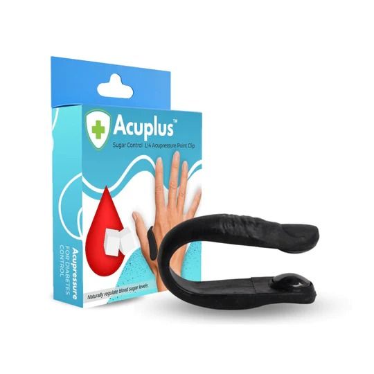 EELHOE Sugar Control Point Clip – Natural Acupressure Thumb Clip Mihraaj