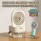 Double Spray Portable Humidifier Fan With Lamp
