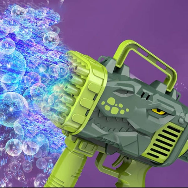 Mihraaj | Dinosaur Rocket Launcher Bubble Gun Mihraaj