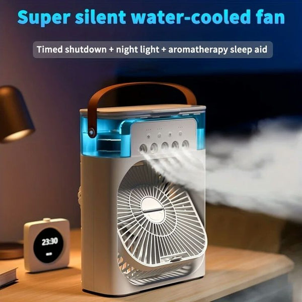 Mihraaj | Mini Air Cooling Fan – Portable USB wire electric supply Desk Cooler for Home, Office, Travel Mihraaj