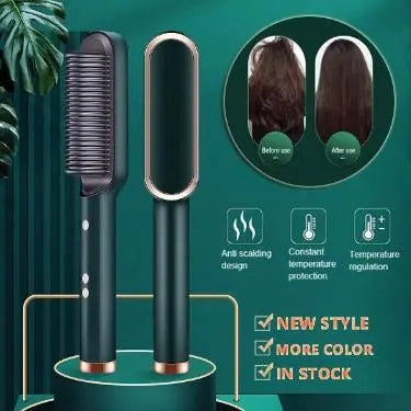 Mihraaj | Electric Hair Straightening Comb – Fast Heating, Free Styling Mihraaj
