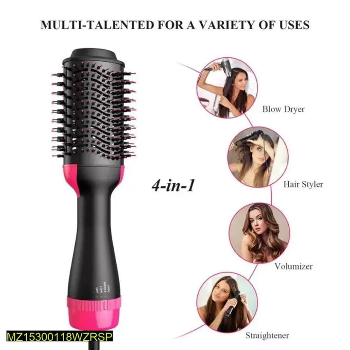 Mihraaj | 3-in-1 Hot Air Brush – Hair Dryer, Straightener & Curler Mihraaj