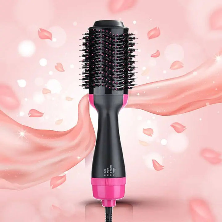 Mihraaj | 3-in-1 Hot Air Brush – Hair Dryer, Straightener & Curler Mihraaj