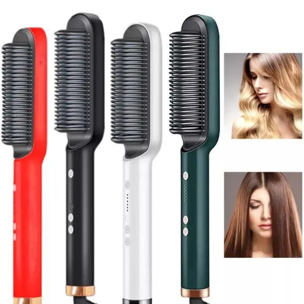 Mihraaj | Electric Hair Straightening Comb – Fast Heating, Free Styling Mihraaj
