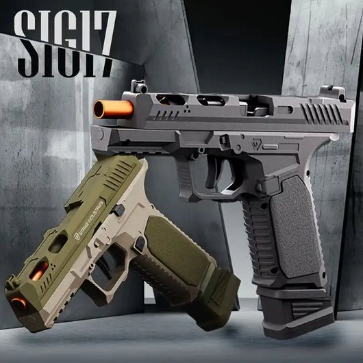 Premium Automatic Glock Soft Bullet Toy Gun Shell Ejection Blaster ...