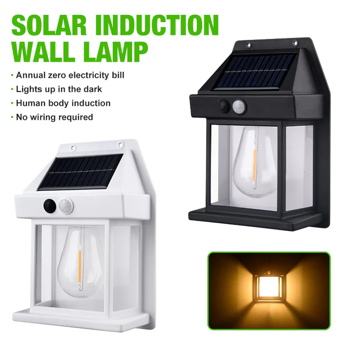 Mihraaj |🌞 Solar Energy Wall Lamp – Motion Sensor Outdoor Light Mihraaj