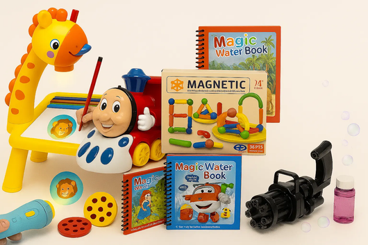 Mihraaj | 🎉 6-in-1 Ultimate Toy Bundle – Mystery Gift Inside Mihraaj