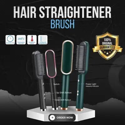 Mihraaj | Electric Hair Straightening Comb – Fast Heating, Free Styling - Mihraaj