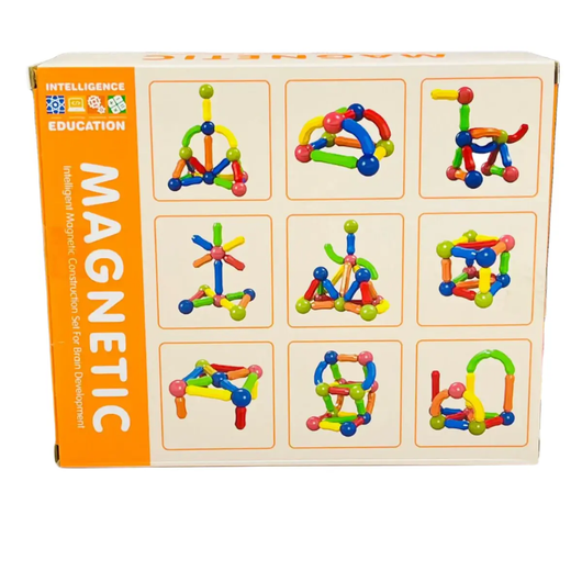 Mihraaj | Magnetic Building Blocks Set – Brain Development Toy for Kids STEM DIY Learning Mihraaj