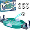 Mini Football Table for Kids & Adults - Portable Tabletop Soccer Game
