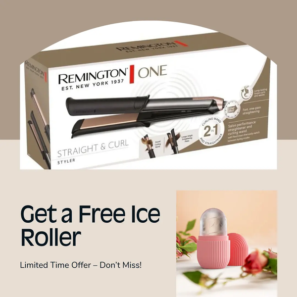 Mihraaj | Remington 2 in 1 Hair Straightener & Curler – Professional Styling Tool | Sleek & Curl Mihraaj