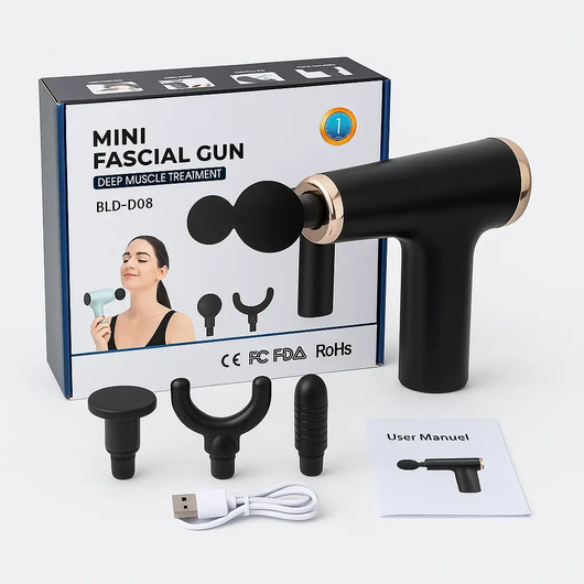 Mihraaj |🌀 Smart Fascia Massager – Deep Tissue Relief, Anytime, Anywhere Mihraaj