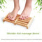 Wooden Foot Massager Roller Tool | Acupressure & Plantar Fasciitis Relief
