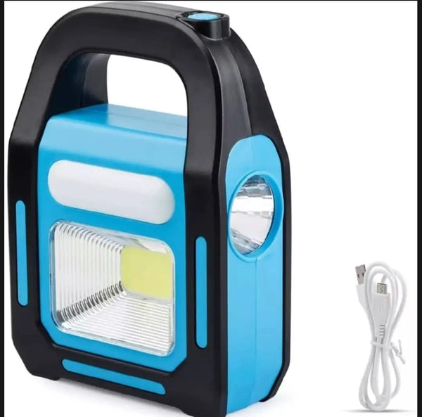 Solar Rechargeable 3-in-1 LED Work Light with Triple Light Sources – Solar & Electric Rechargeable & Portable Mihraaj