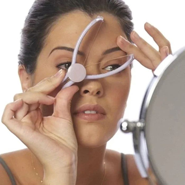 Mihraaj |✨ Spring Manual Threading Tool for Eyebrows & Cheeks Mihraaj